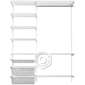 гардеробная система практик home прихожая medium 12 белая