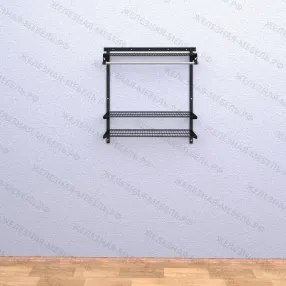 гардеробная система титан-gs-350s комплект №3 (цвет чёрный)