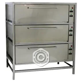 шкаф жарочный (пекарский) 3-х ярусный из нержавеющей стали, 1400х1021х1600