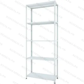 стеллаж мс-750 2500х1000х400 (5 полок мс)