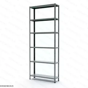 стеллаж ms strong 2550х1200х400 (6 полок)