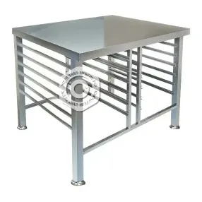 подставка под пароконвектомат, 840х800х670, до 10-ти гастроемкостей gn 1/1