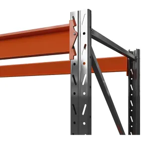 стеллаж оптима 3000х2500х785 (5 ярусов без настила)