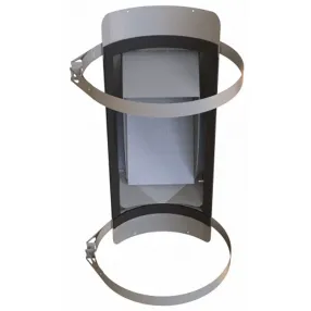 клапан мусоропровода загрузочный кме-400, h=1100, 1.0мм