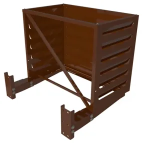 корзина для кондиционера «вектор ф-100-01» оцинкованная сталь