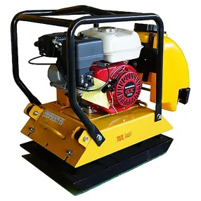 виброплита бензиновая с-90 с двигателем honda и баком для воды, ковриком и колесами