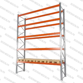 стеллаж грузовой стсм 5000х3600х1000 (5 ярусов), усиленный