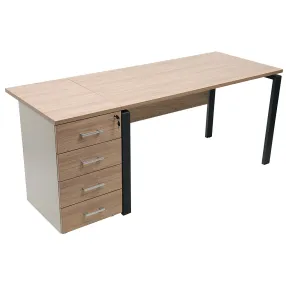 тумба приставная 70 npw-407 l4 вяз натуральный/бежевый