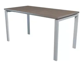 стол nt 140х70 темный орех/серый