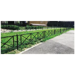 ограждение газонное го-4