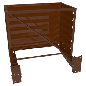 корзина для кондиционера «вектор ф-100-01» оцинкованная сталь