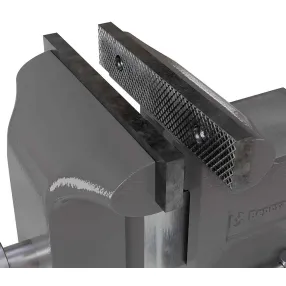 тиски чугунные поворотные с наковальней m 125