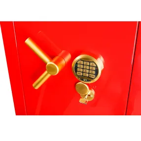 сейф valberg рубеж 99 el gold (красный)