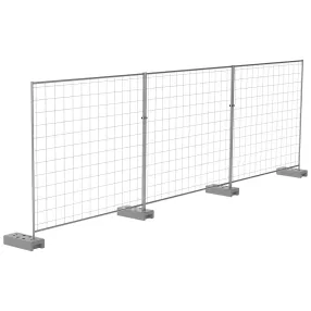 ограждение инвентарное строительное (исо) стандарт 2020 порошковая окраска